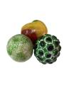 Kinnala Arts - Festive Decor - Wooden Fruits with Octagonal  Tray - Geographical Indexed